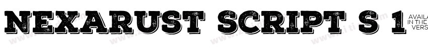 NexaRust Script S 1字体转换